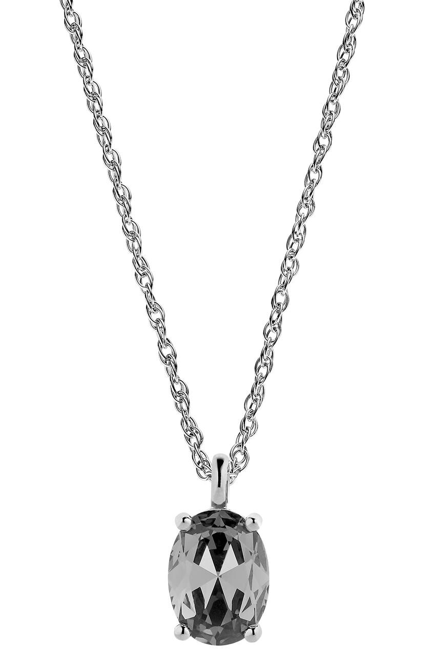 Dyrberg Kern Dyrberg/Kern Barga Necklace, Color: Silver/Grey, Onesize, Women