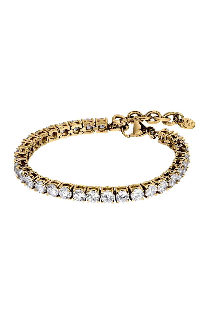 Dyrberg Kern Dyrberg/Kern Cobra Bracelet, Color: Gold/Crystal, Onesize, Women