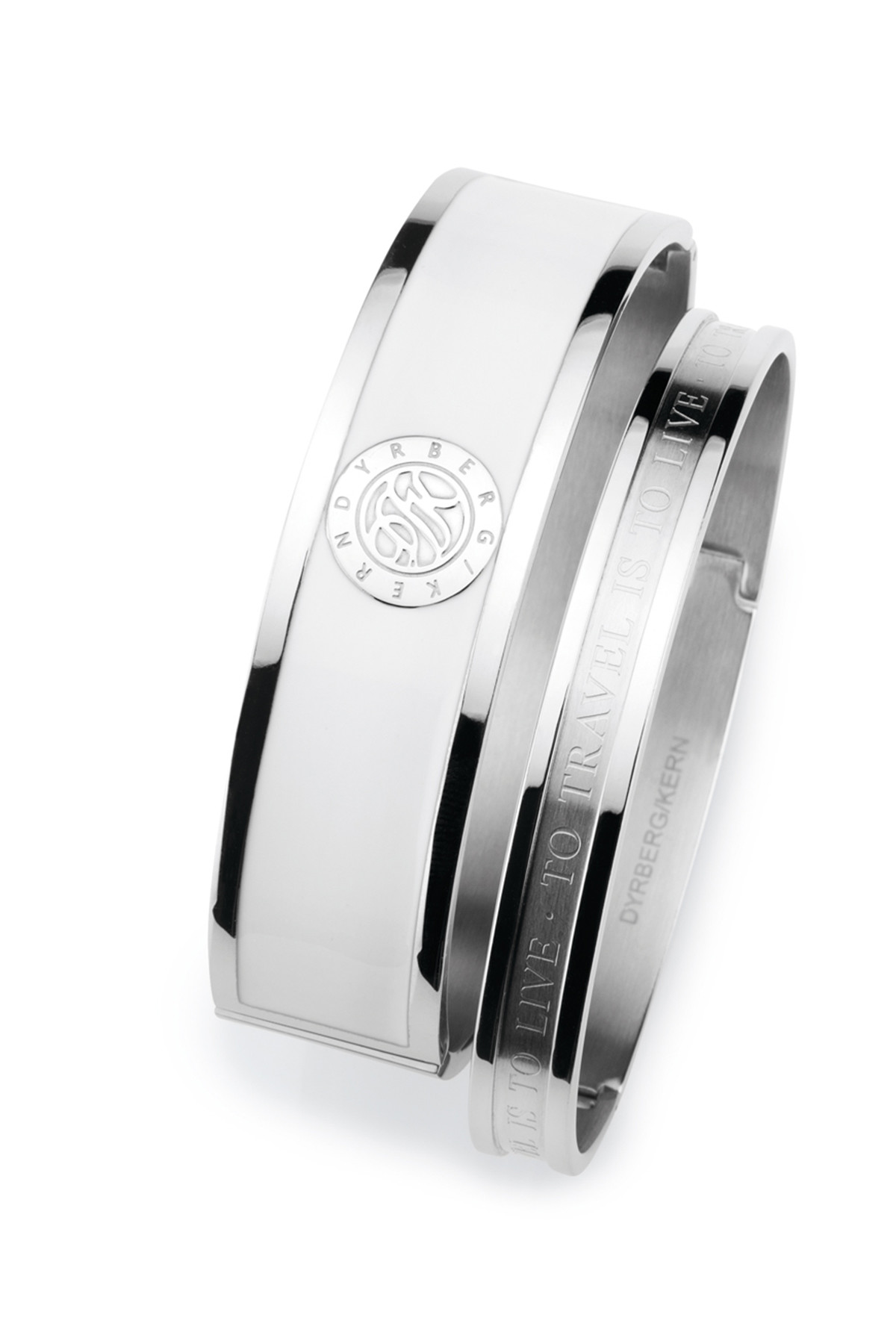 Dyrberg Kern Dyrberg/Kern Tf Travel Fairy Tales Bracelet, Color: Silver/White, Ii, Women
