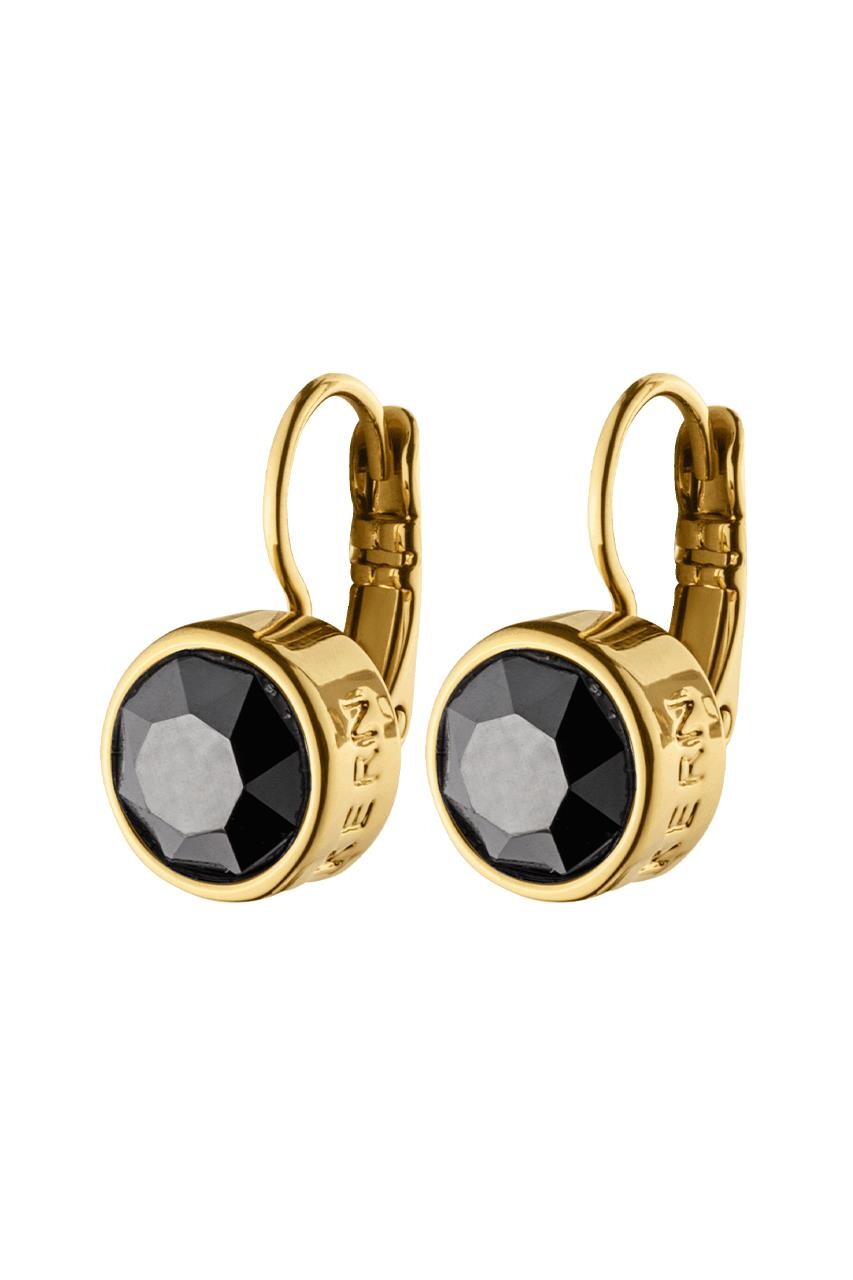 Dyrberg Kern Dyrberg/Kern Louise Earring, Color: Gold/Black, Onesize, Women