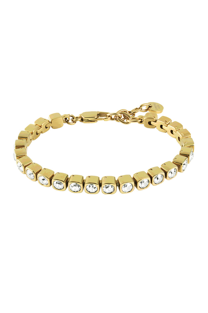Dyrberg Kern Dyrberg/Kern Cory Braclet, Color: Gold/Crystal, Onesize, Women