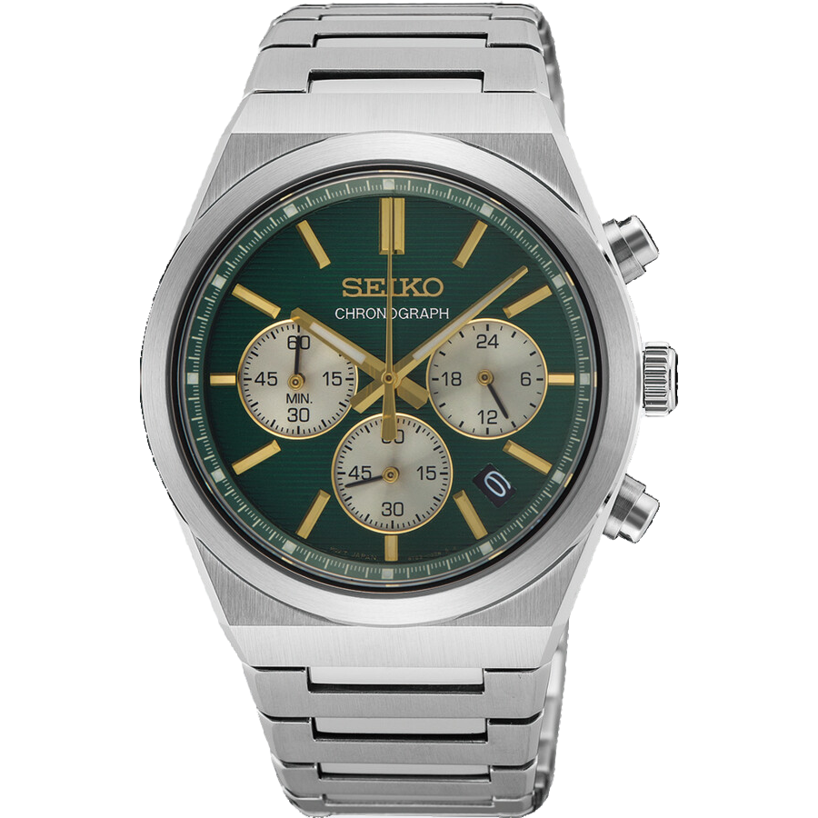Seiko basics quartz chronograaf