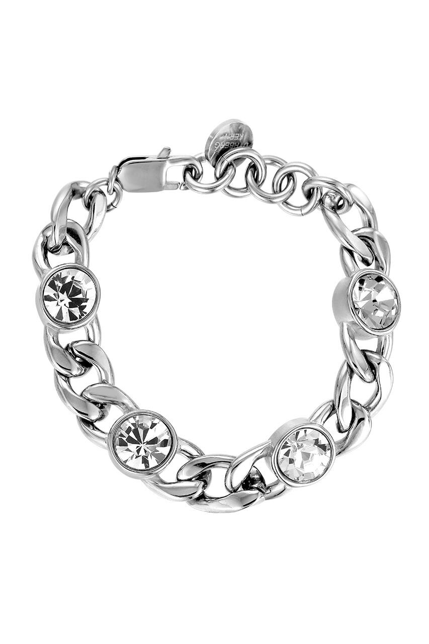 Dyrberg Kern Dyrberg/Kern Ariane Bracelet, Color: Silver/Crystal, Onesize, Women
