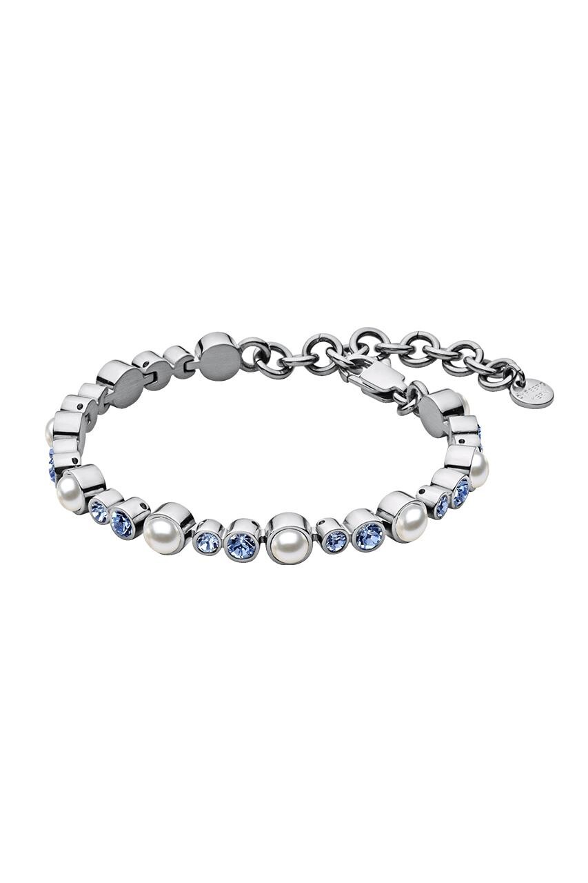 Dyrberg Kern Dyrberg/Kern Sacha Bracelet, Color: Silver/Blue, Onesize, Women