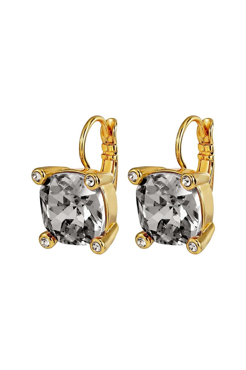 Dyrberg Kern Dyrberg/Kern Tana Earring, Color: Gold/Grey, Onesize, Women