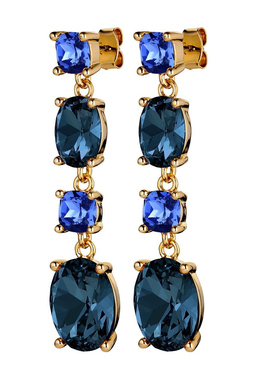Dyrberg Kern Dyrberg/Kern Cornelia Earring, Color: Gold/Blue, Onesize, Women