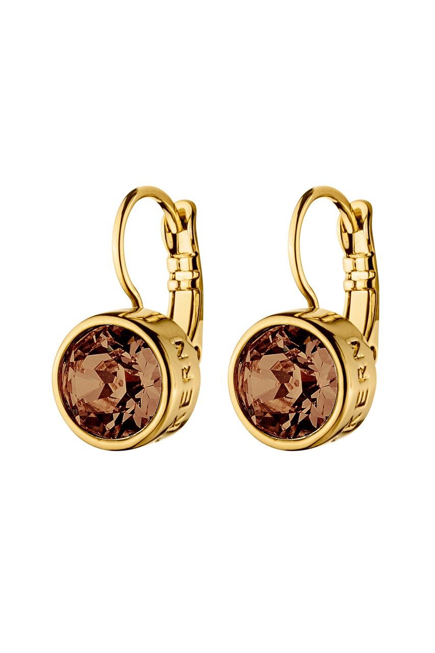 Dyrberg Kern Dyrberg/Kern Louise Earring, Color: Gold/Brown, Onesize, Women