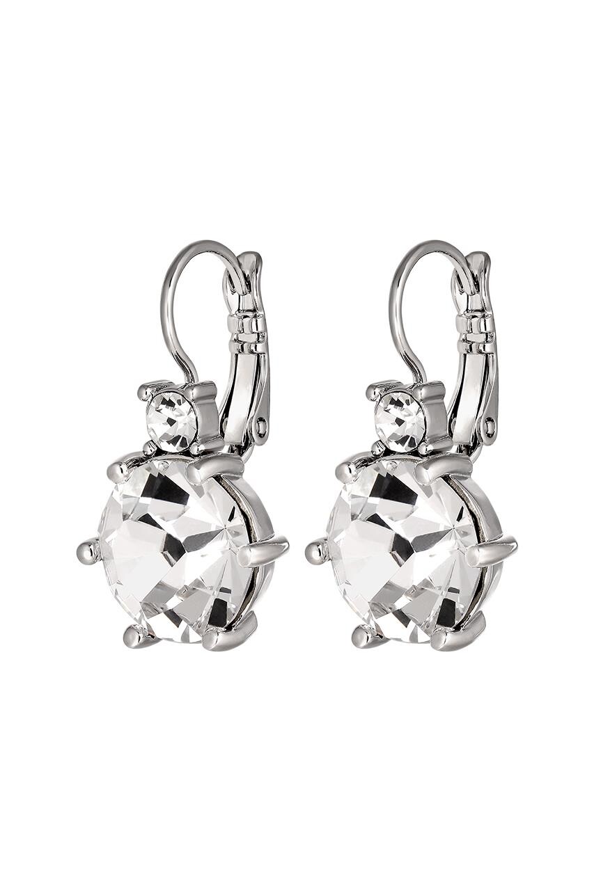 Dyrberg Kern Dyrberg/Kern Begonia Earring, Color: Silver/Crystal, Onesize, Women