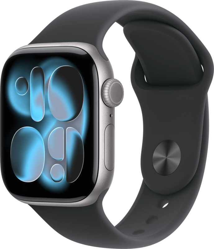 Apple Watch Series 11 5G 42mm Grijs Sportband S/M