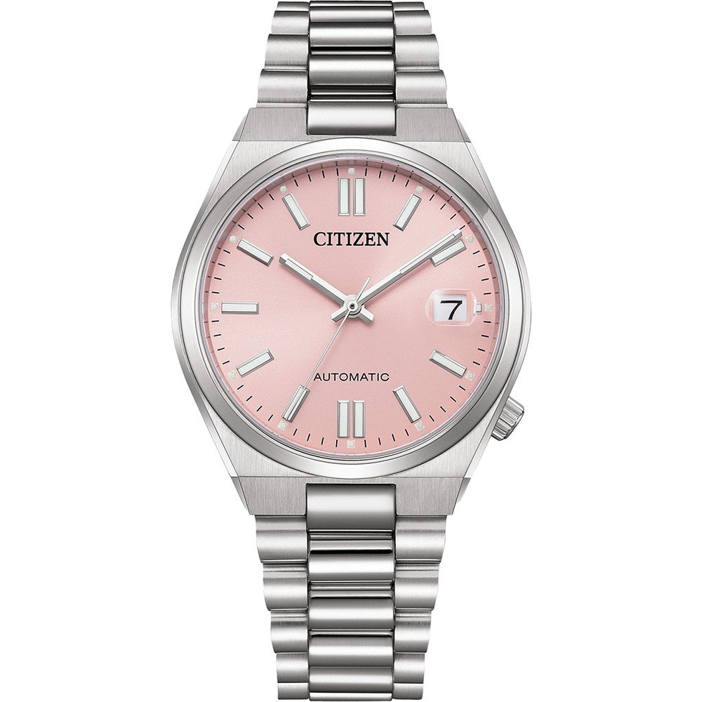 Citizen Automatisch horloge TSUYOSA 37 mm Armbandhorloge, dameshorloge, mechanisch horloge, roestvrij staal armband, analoog, dag