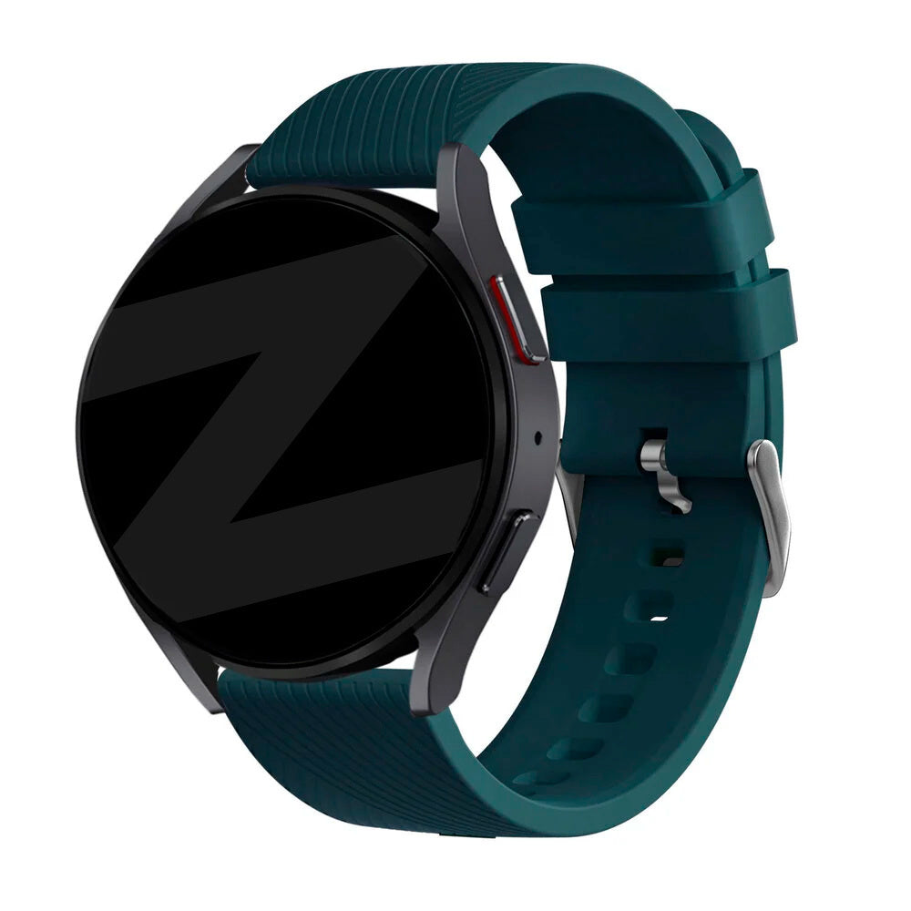 Bandz Suunto Race 2 siliconen band 'Deluxe' (donkergroen)