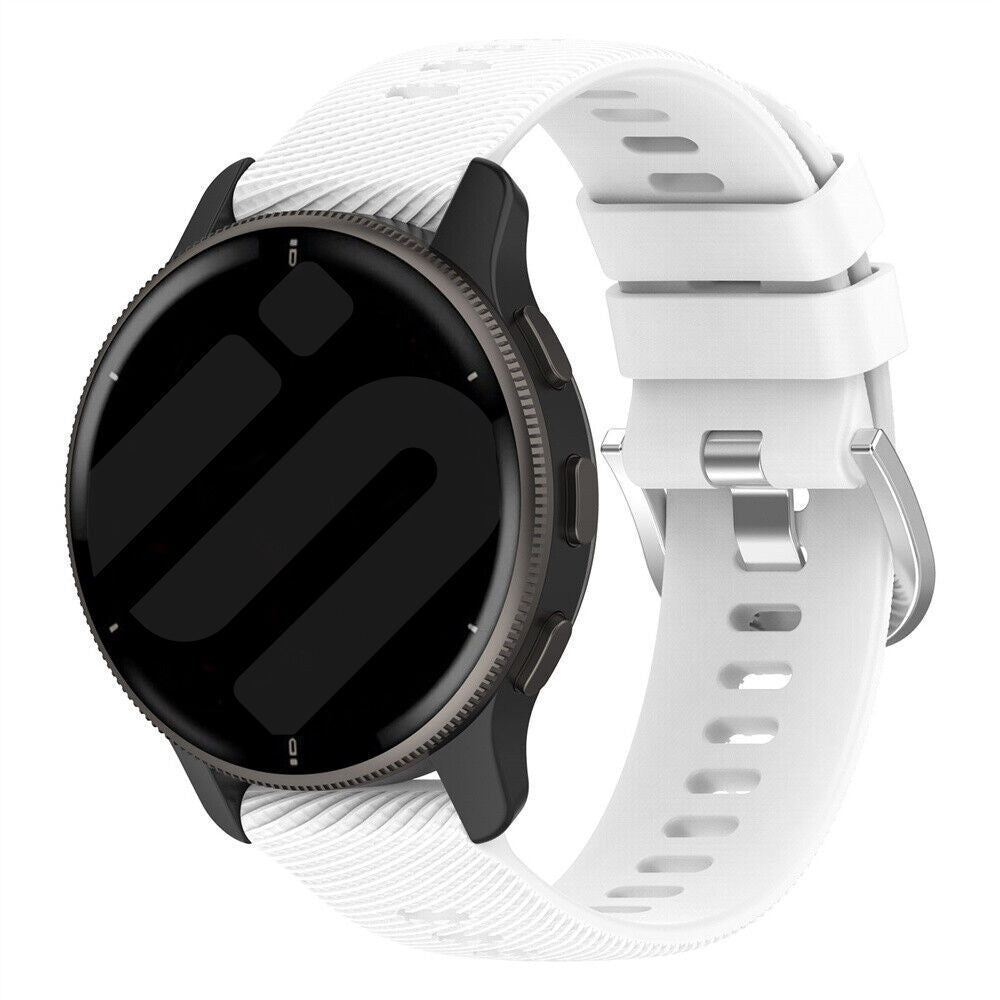 Garmin Vivomove Trend siliconen bandje (wit)