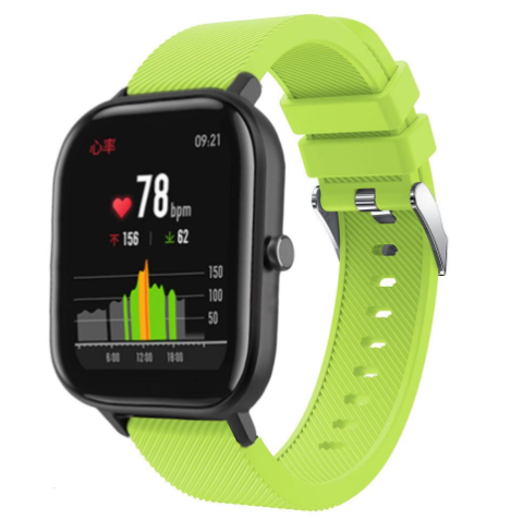 Xiaomi Amazfit GTS silicone band (lichtgroen)