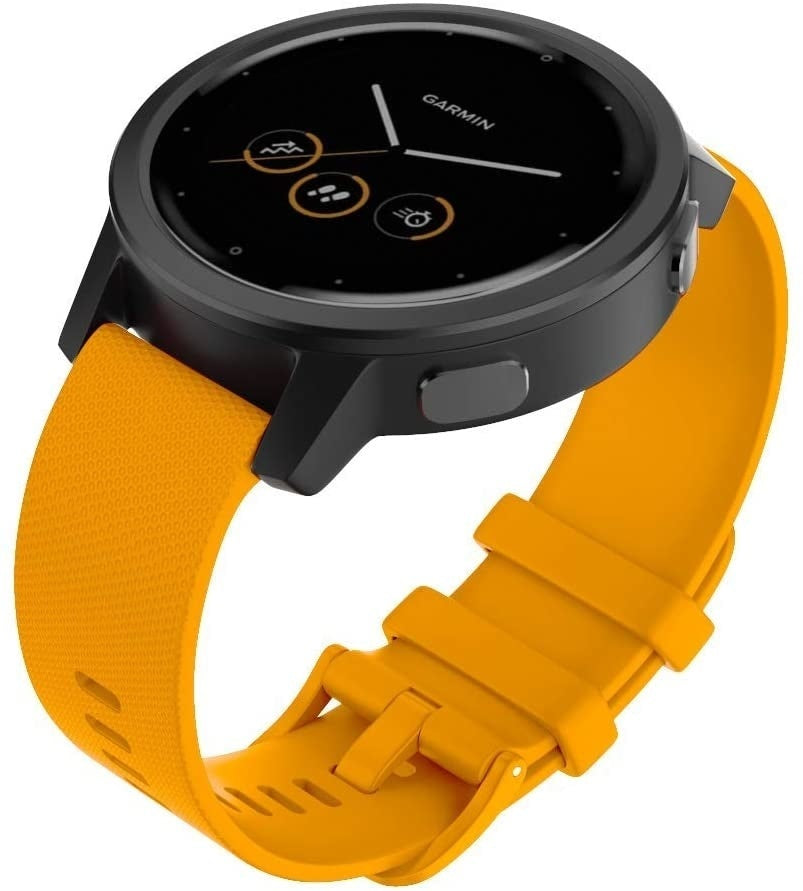 Garmin Vivomove 3s silicone band - 39mm - oranje