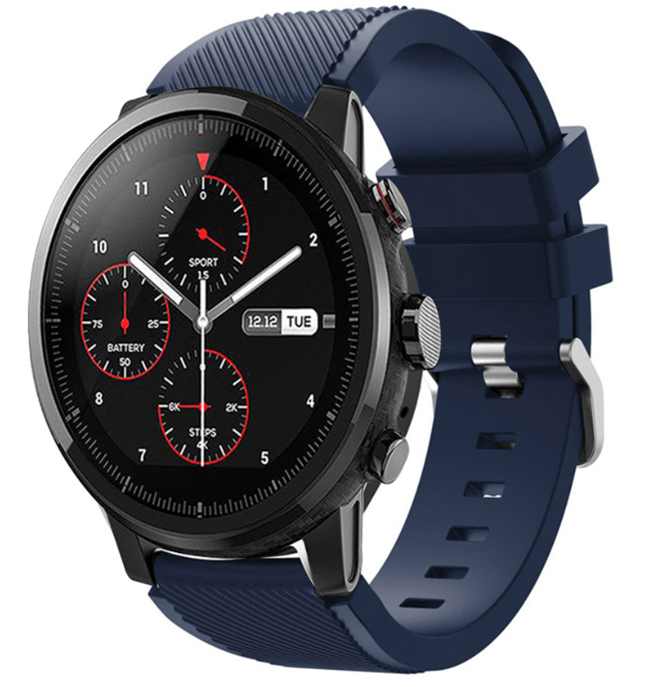 Xiaomi Amazfit Stratos silicone band (donkerblauw)