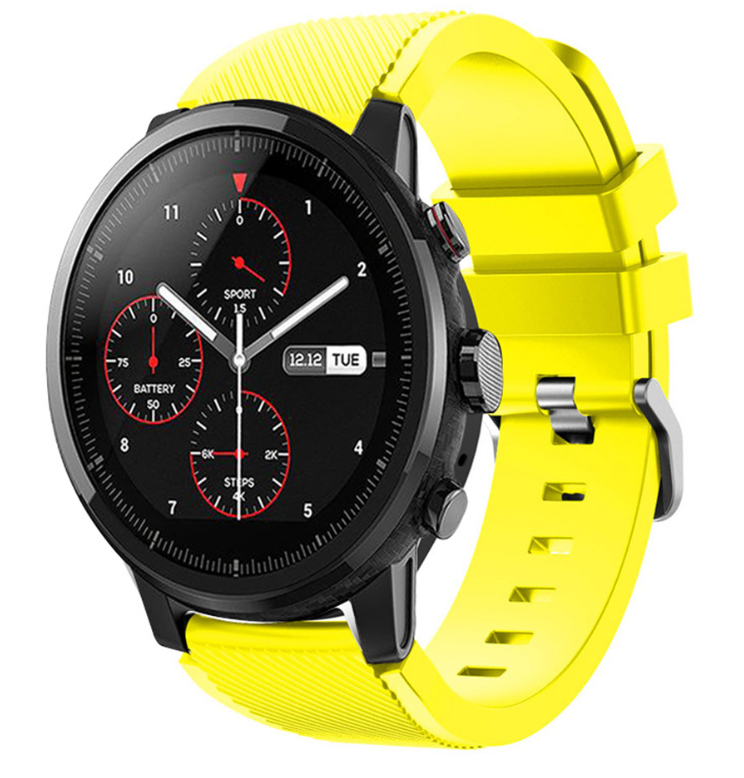 Xiaomi Amazfit Stratos silicone band (geel)