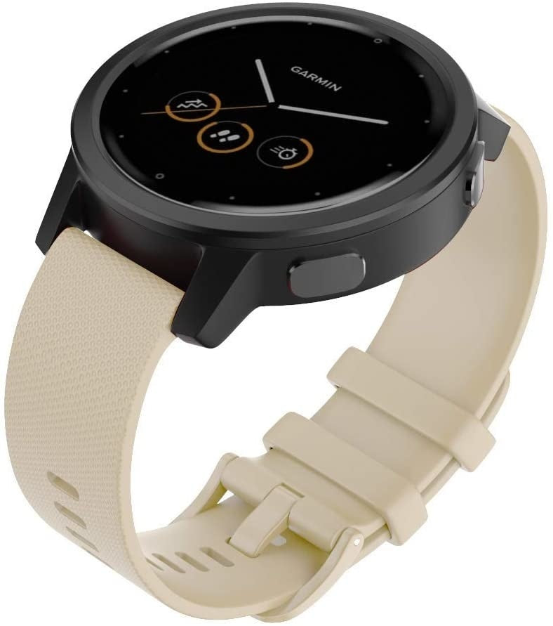 Garmin Vivomove 3s silicone band - 39mm - beige