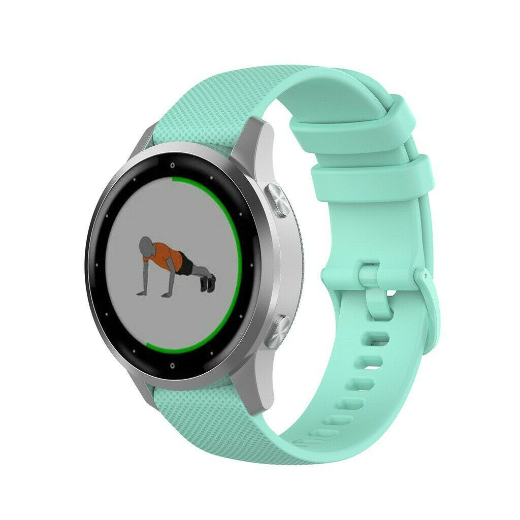 Garmin Vivoactive 4s silicone band - 40mm - aqua