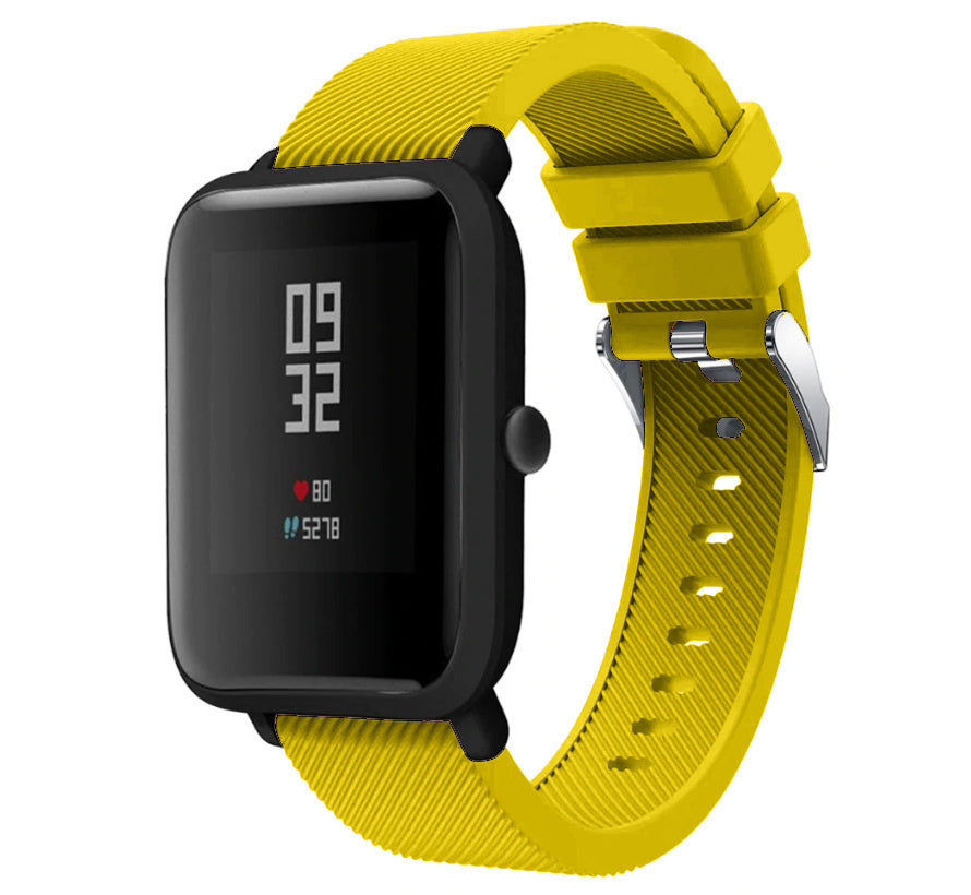 Xiaomi Amazfit Bip silicone band (geel)
