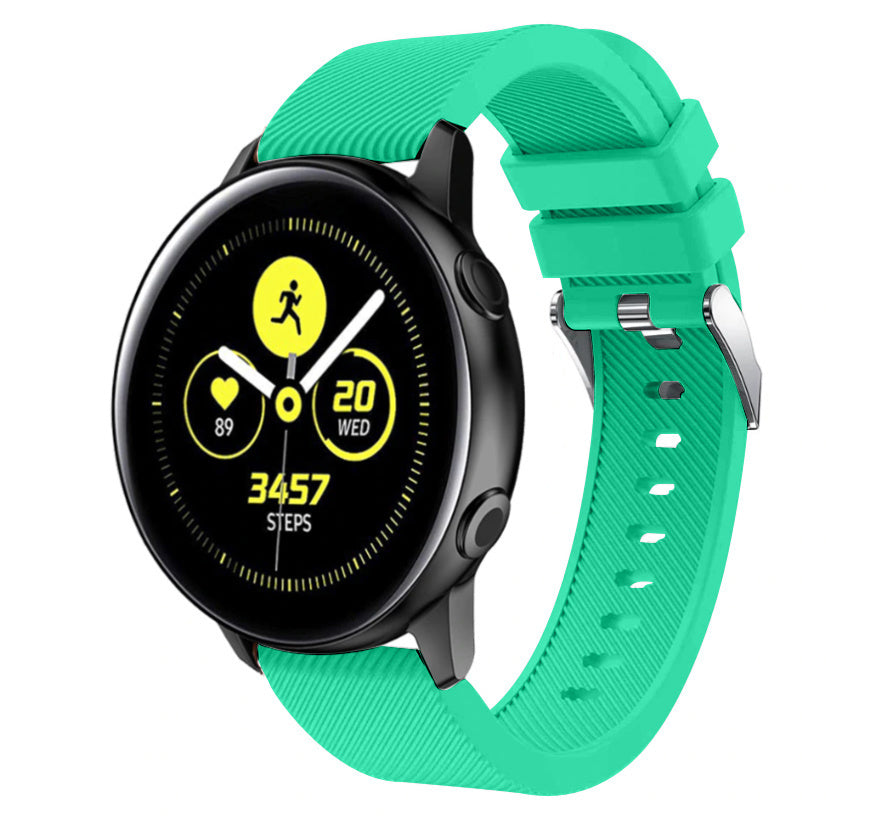 Samsung Galaxy Watch Active / Active 2 silicone band (aqua)
