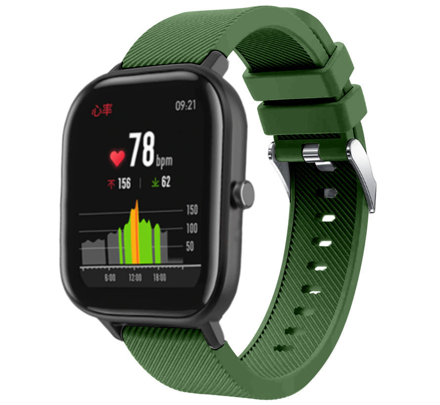 Xiaomi Amazfit GTS silicone band (legergroen)