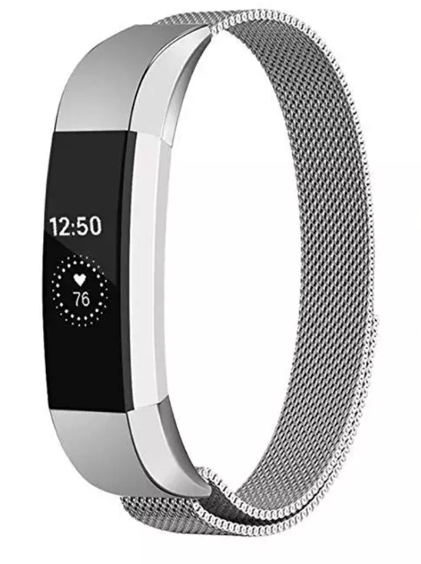 Fitbit Alta / Alta HR Milanese band (zilver)