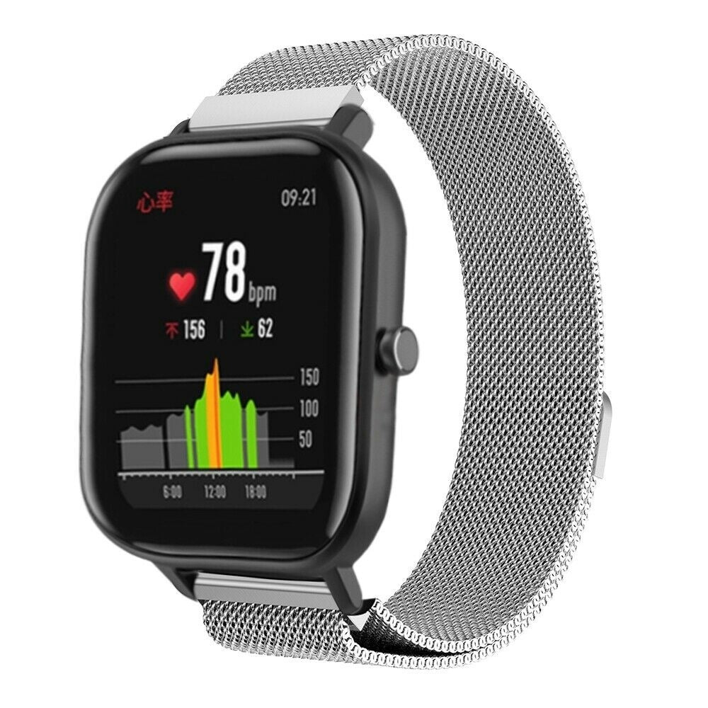 Xiaomi Amazfit GTS Milanese band (zilver)