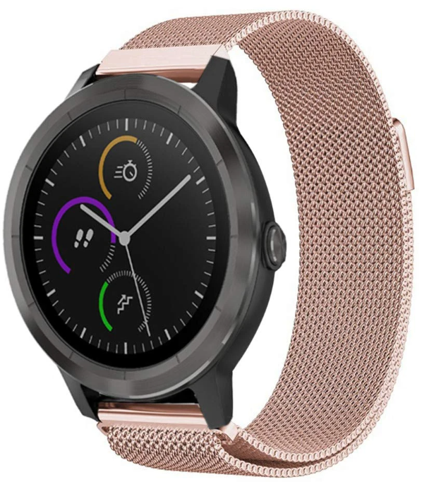 Garmin Vivomove 3s Milanese band - 39mm -rosé goud