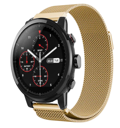 Xiaomi Amazfit Stratos Milanese band (goud)