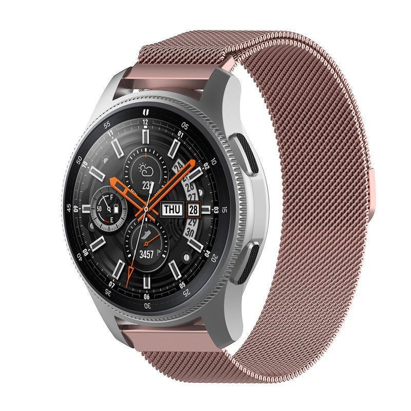 Samsung Galaxy Watch 46mm Milanese band (roze)