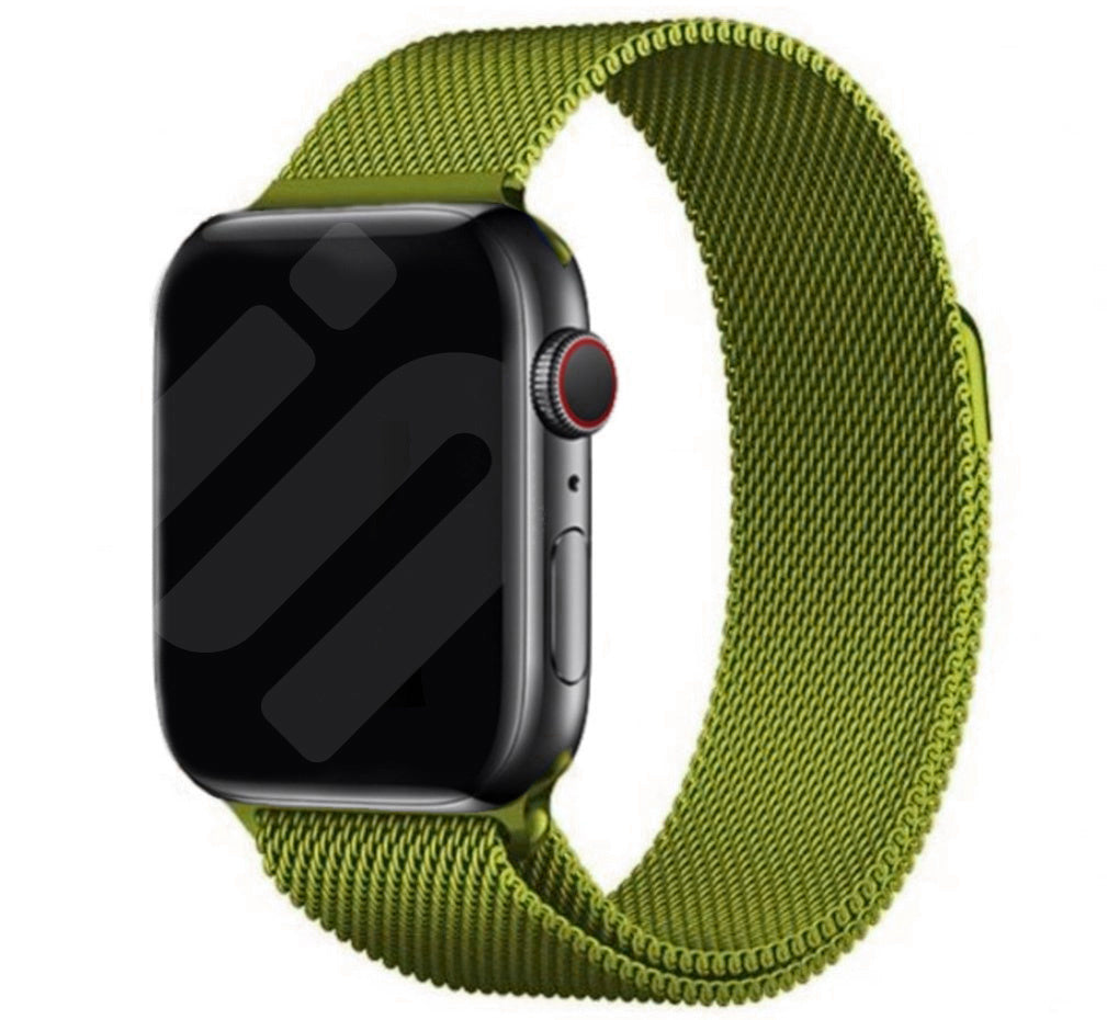 Apple Watch Milanese band (lichtgroen)