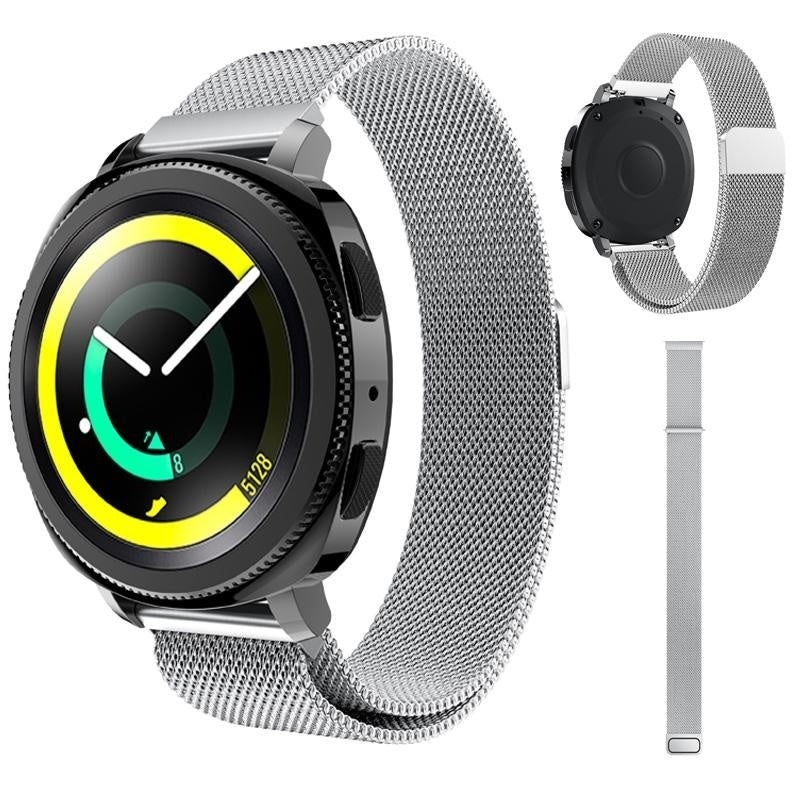 Samsung Gear Sport Milanese band (zilver)