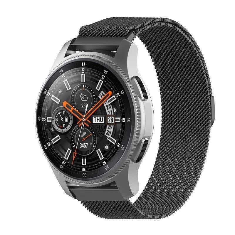 Samsung Galaxy Watch 46mm Milanese band (zwart)