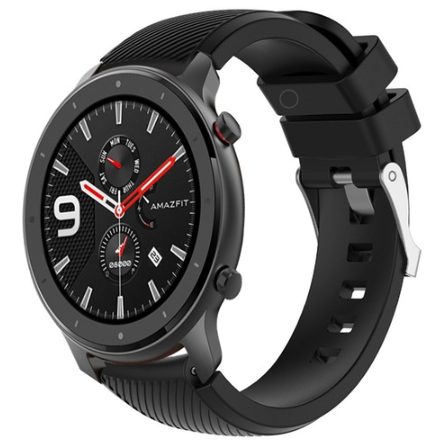 Xiaomi Amazfit GTR silicone band (zwart)