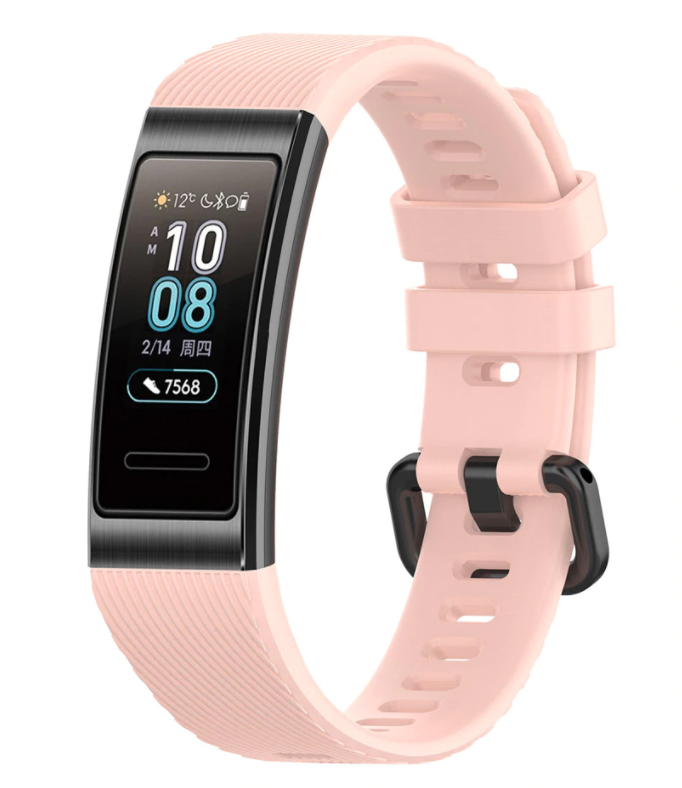 Huawei band 3 / 4 Pro silicone band (roze)