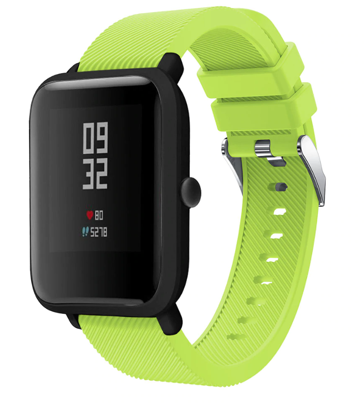 Xiaomi Amazfit Bip silicone band (lichtgroen)