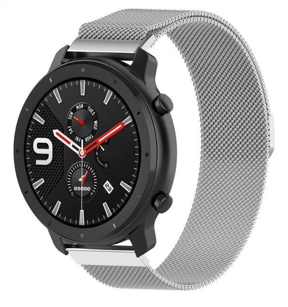 Xiaomi Amazfit GTR Milanese band (zilver)