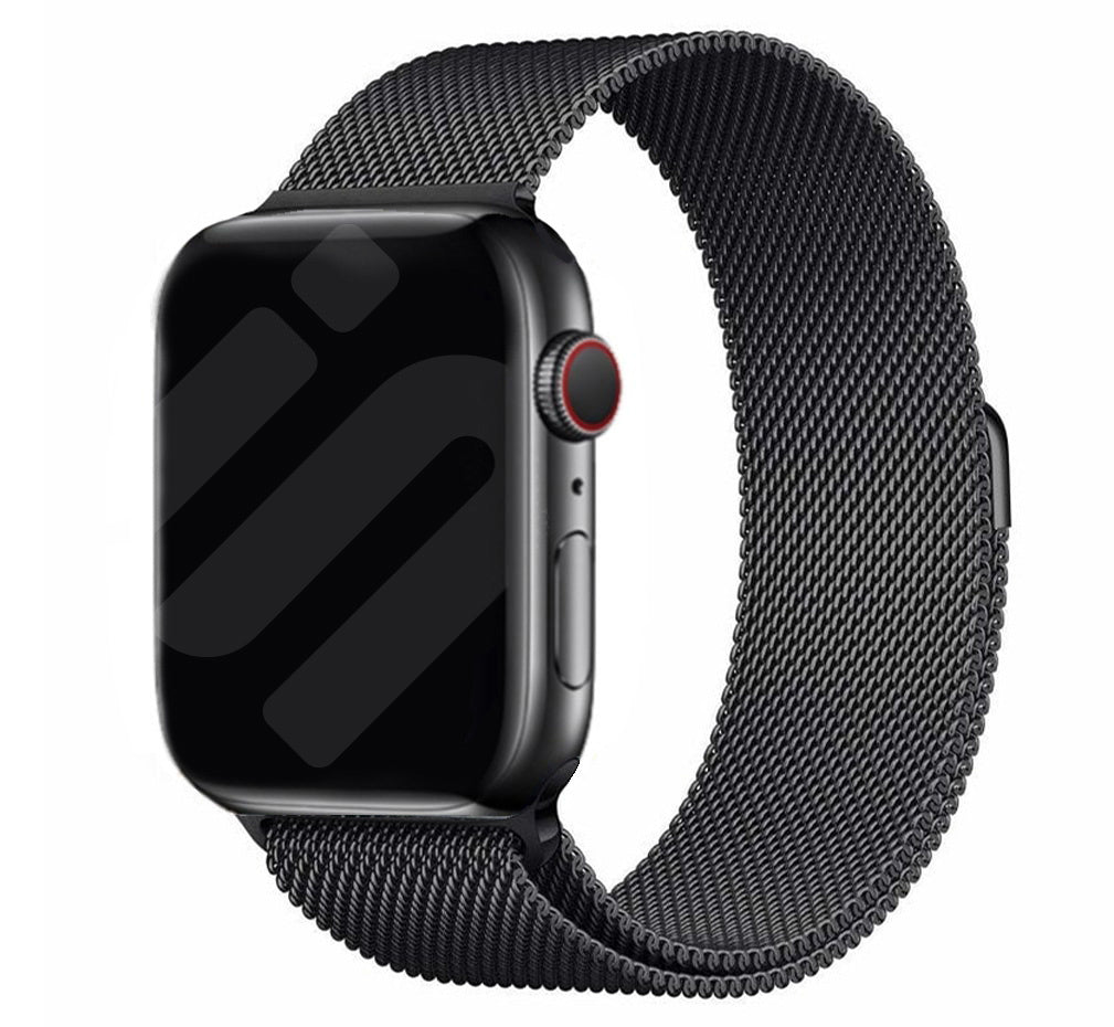 Apple Watch Milanese band (zwart)