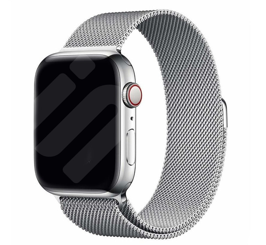 Apple Watch Milanese band (zilver)