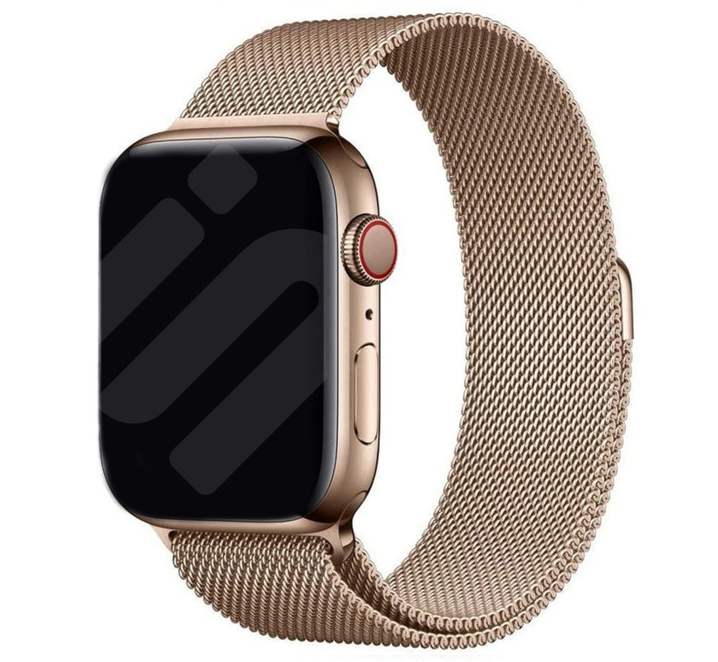Apple Watch milanese band (rosé goud)