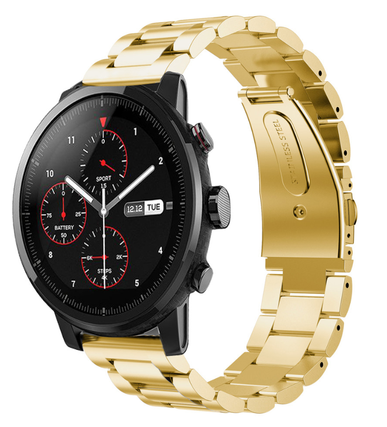 Xiaomi Amazfit Stratos stalen band (goud)