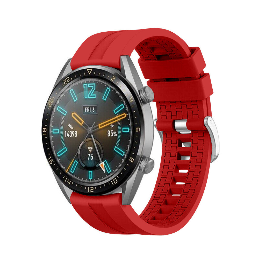 Huawei Watch GT 6 - 46mm extreme silicone band (rood)