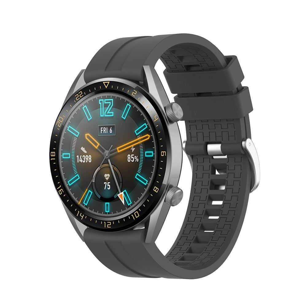 Huawei Watch GT 4 - 46mm extreme silicone band (donkergrijs)