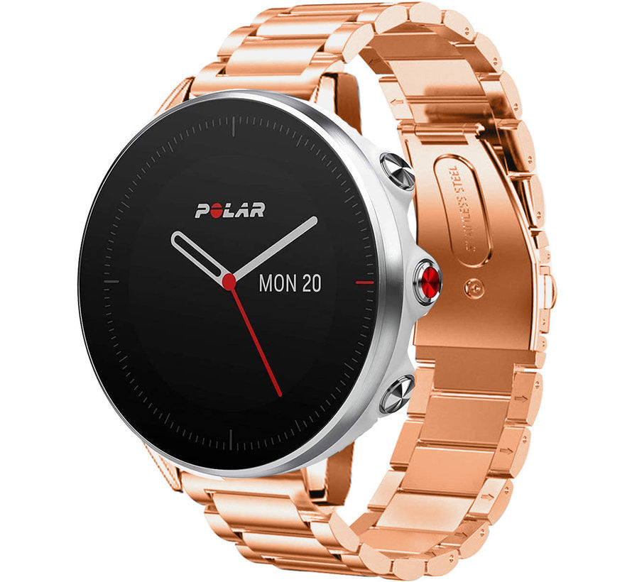 Polar Vantage M stalen band (rosé goud)