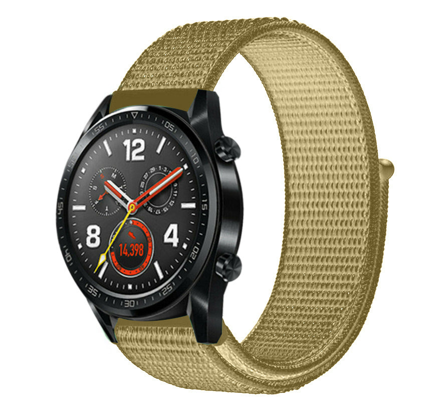 Huawei Watch GT 2 nylon band (olijf)
