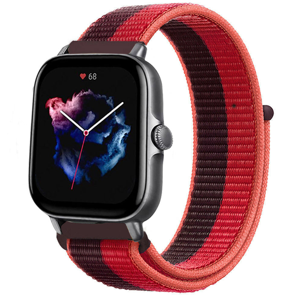 Amazfit GTS 3 nylon band (cherry magenta)