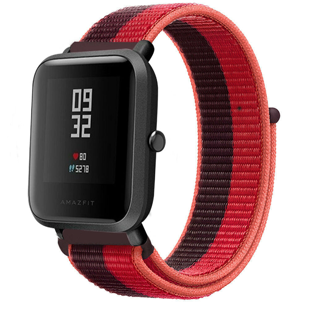 Xiaomi Amazfit Bip nylon band (cherry magenta)