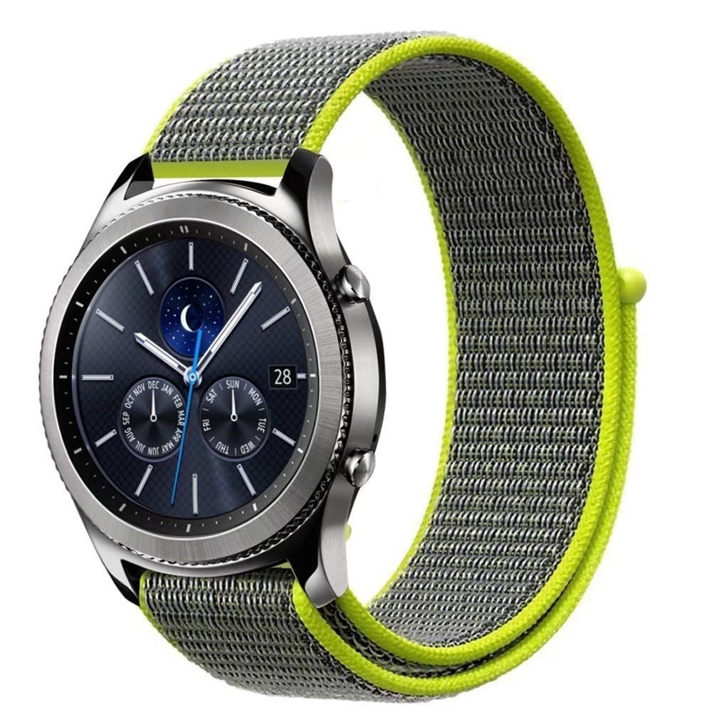 Samsung Gear S3 Classic & Frontier nylon band (fluoriserend)