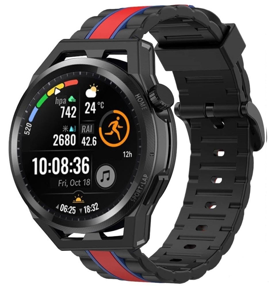 Huawei Watch GT special edition bandje (zwart/rood)