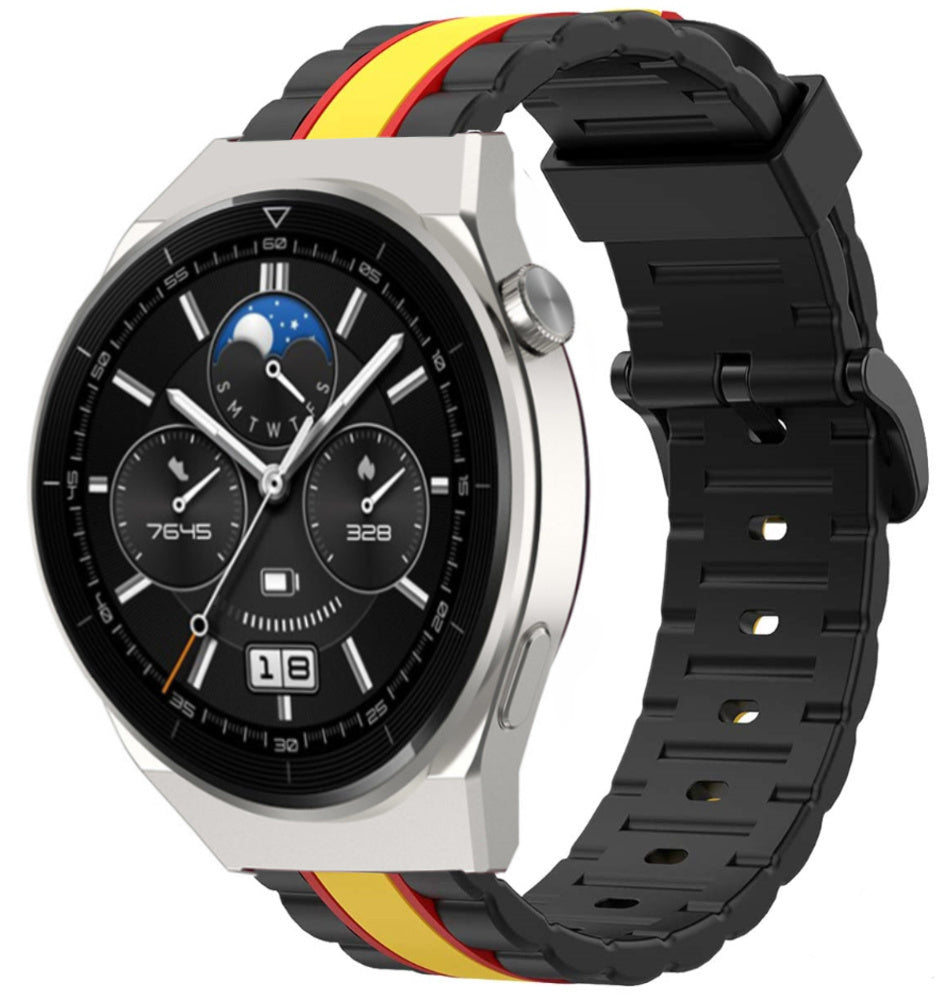Huawei Watch GT 3 Pro 46mm Special Edition band (zwart/geel)